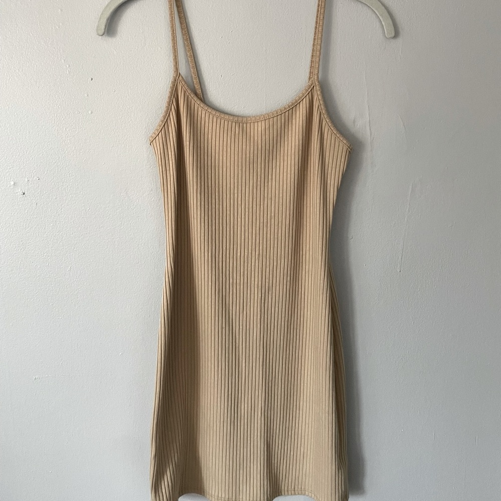 Ribbed Mini Dress